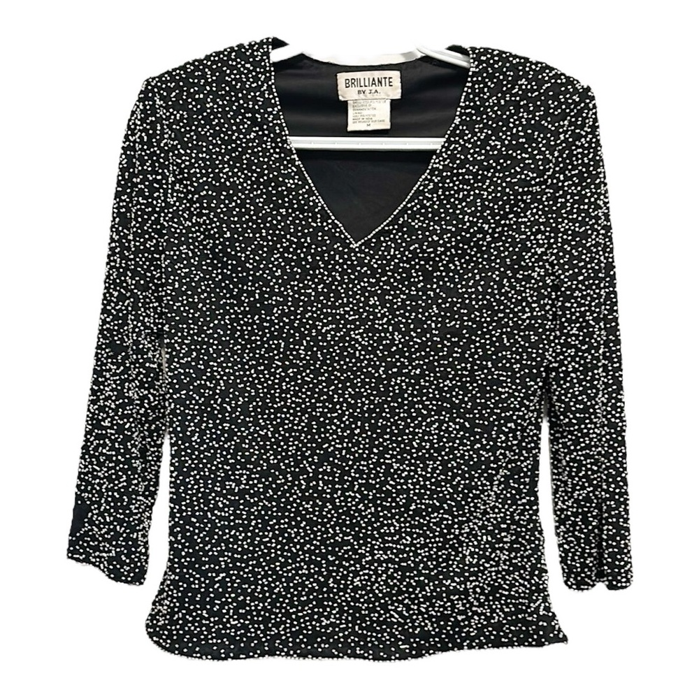 Brilliante Elegant Bead Work Top